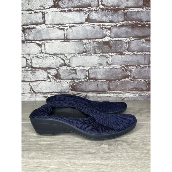 Arcopedico Shoes Mailu Blue Fabric Comfort Slip On Light Knit Women 39EU/8.5M US - Picture 16 of 16